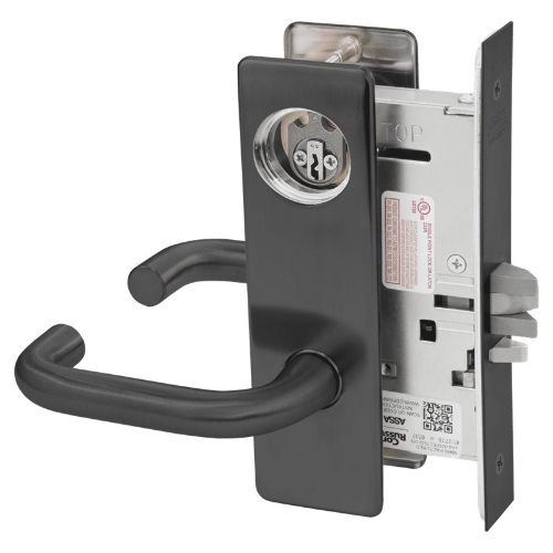 Picture of Corbin Russwin ML2032 LWM Institution or Utility Mortise Lock, LW Lever, M Escutcheon
