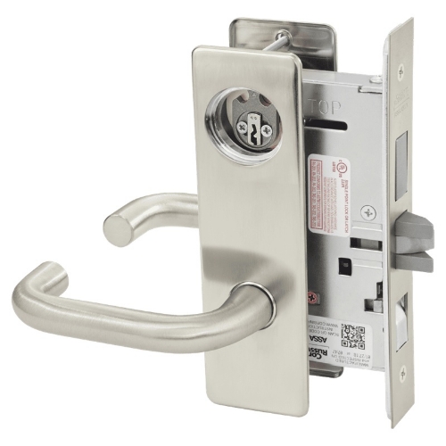 Picture of Corbin Russwin ML2048 LWM Entrance or Apartment Mortise Lock, LW Lever, M Escutcheon