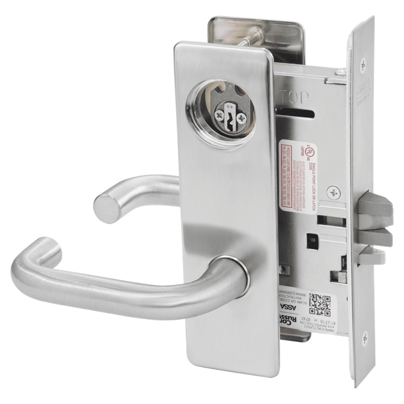 Picture of Corbin Russwin ML2055 LWM Classroom Mortise Lock, LW Lever, M Escutcheon