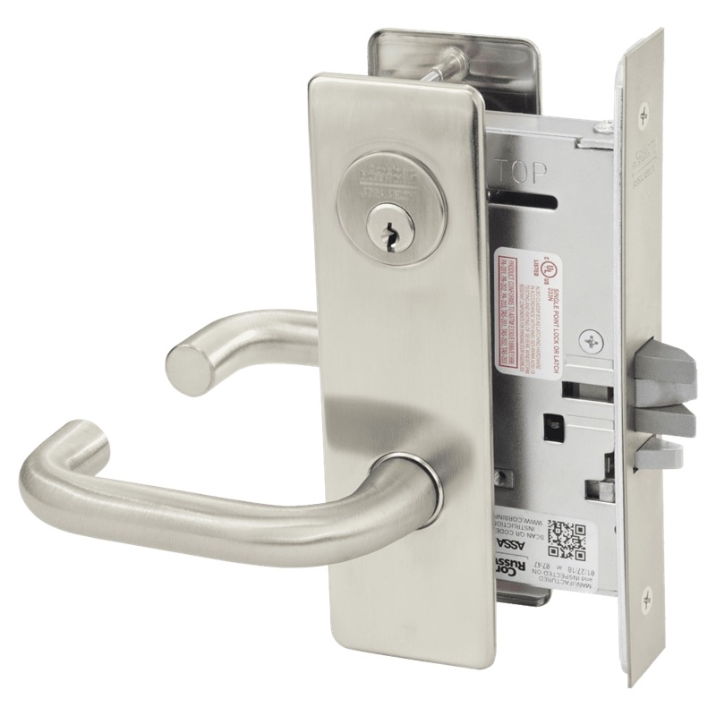 Picture of Corbin Russwin ML2055 LSM Classroom Mortise Lock, LS Lever, M Escutcheon