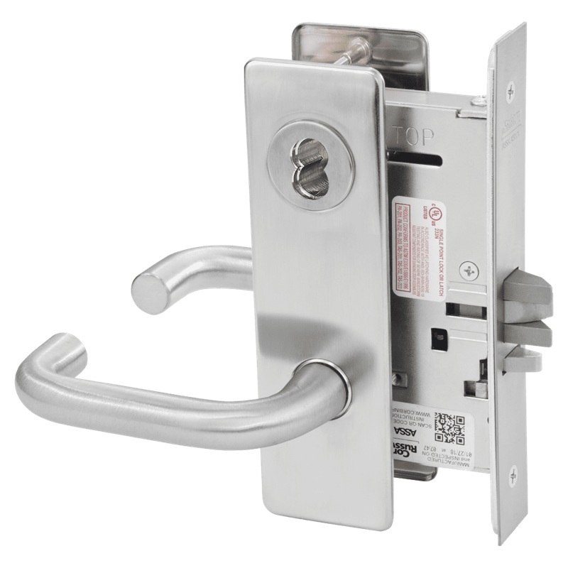 Picture of Corbin Russwin ML2055 LSM Classroom Mortise Lock, LS Lever, M Escutcheon