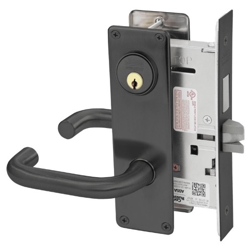 Picture of Corbin Russwin ML2024 LWN Entrance or Storeroom Mortise Lock, LW Lever, N Escutcheon