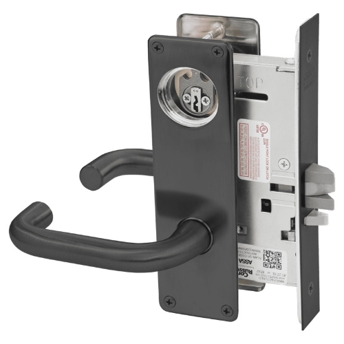 Picture of Corbin Russwin ML2042 LWN Entrance or Public Restroom Mortise Lock, LW Lever, N Escutcheon