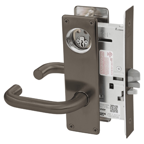 Picture of Corbin Russwin ML2055 LWN Classroom Mortise Lock, LW Lever, N Escutcheon