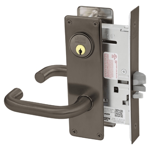 Picture of Corbin Russwin ML2057 LSN Storeroom or Closet Mortise Lock, LS Lever
