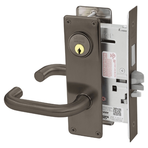 Picture of Corbin Russwin ML2072 LSN Classroom Intruder Mortise Lock, LS Lever, N Escutcheon