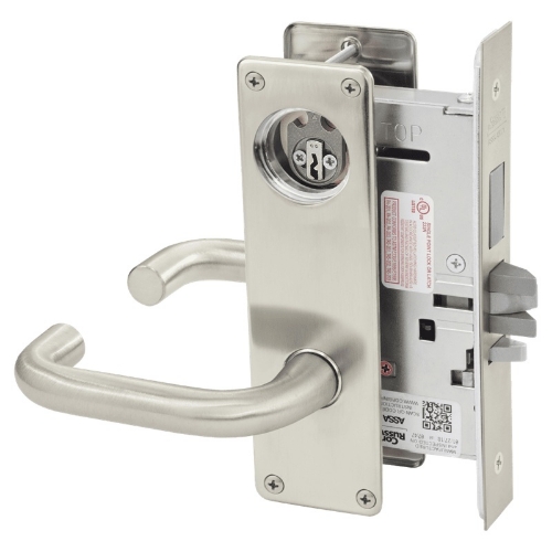 Picture of Corbin Russwin ML2072 LSN Classroom Intruder Mortise Lock, LS Lever, N Escutcheon