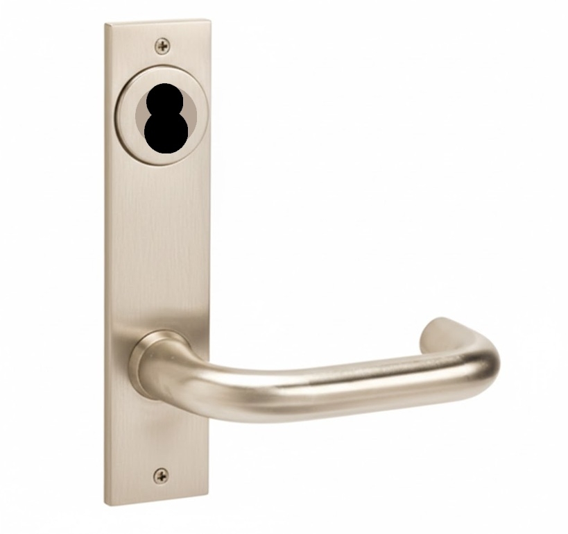 Picture of Corbin Russwin ML2022 LWP Store Door Mortise Lock, LW Lever, P Escutcheon
