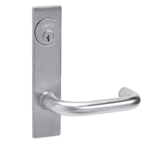 Picture of Corbin Russwin ML2032 LSP Institution or Utility Mortise Lock, LS Lever, P Escutcheon