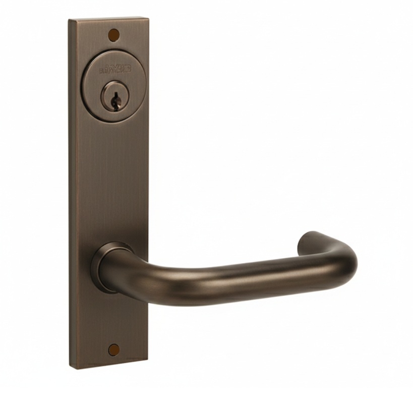 Picture of Corbin Russwin ML2075 LSP Security Entrance or Office Mortise Lock, LS Lever, P Escutcheon