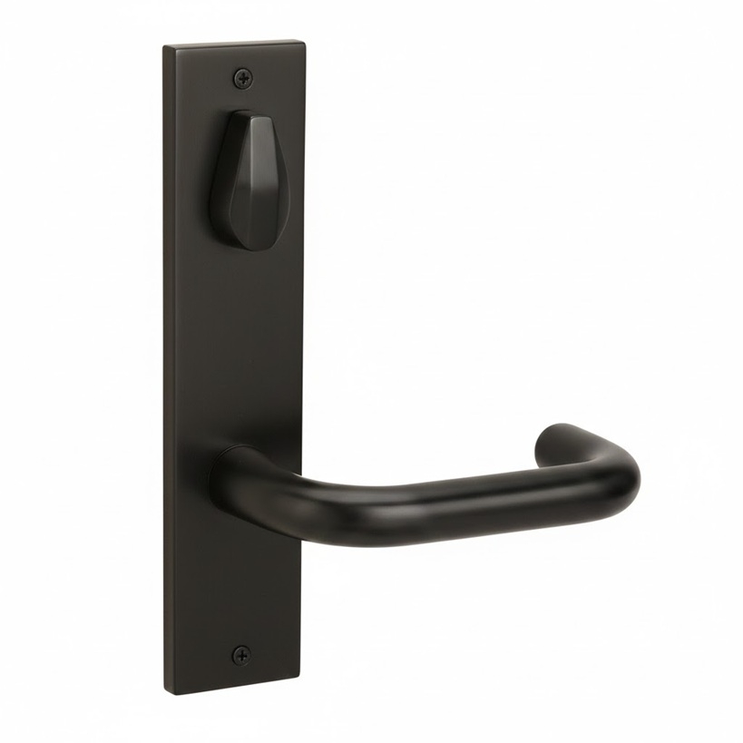 Picture of Corbin Russwin ML2030 LSR Privacy, Bedroom or Bathroom Mortise Lock, LS Lever, R Escutcheon
