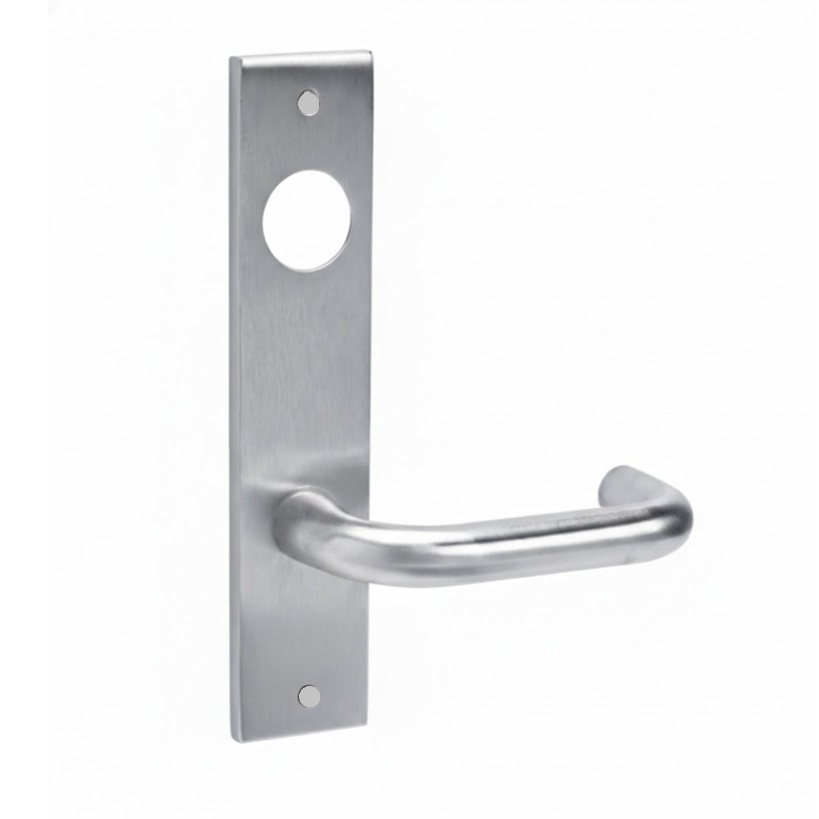 Picture of Corbin Russwin ML2065 LSR Dormitory or Entrance Mortise Lock, LS Lever, R Escutcheon