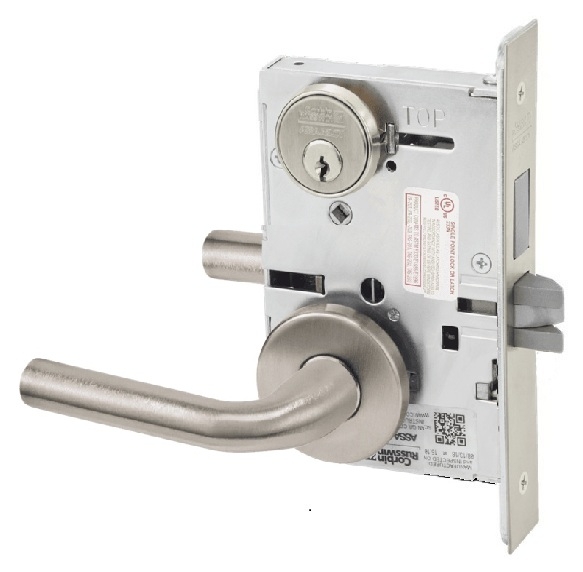Picture of Corbin Russwin ML2024 RWA Entrance or Storeroom Mortise Lock, RW Lever, A Rose