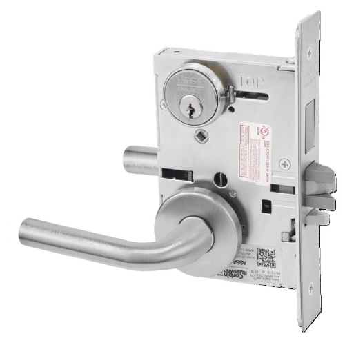 Picture of Corbin Russwin ML2029 RWA Hotel or Motel Mortise Lock, RW Lever, A Rose