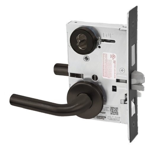 Picture of Corbin Russwin ML2048 RWA Entrance or Apartment Mortise Lock, RW Lever, A Rose