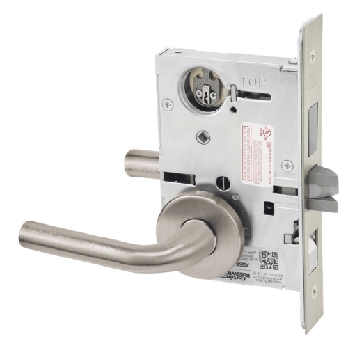 Picture of Corbin Russwin ML2048 RWA Entrance or Apartment Mortise Lock, RW Lever, A Rose