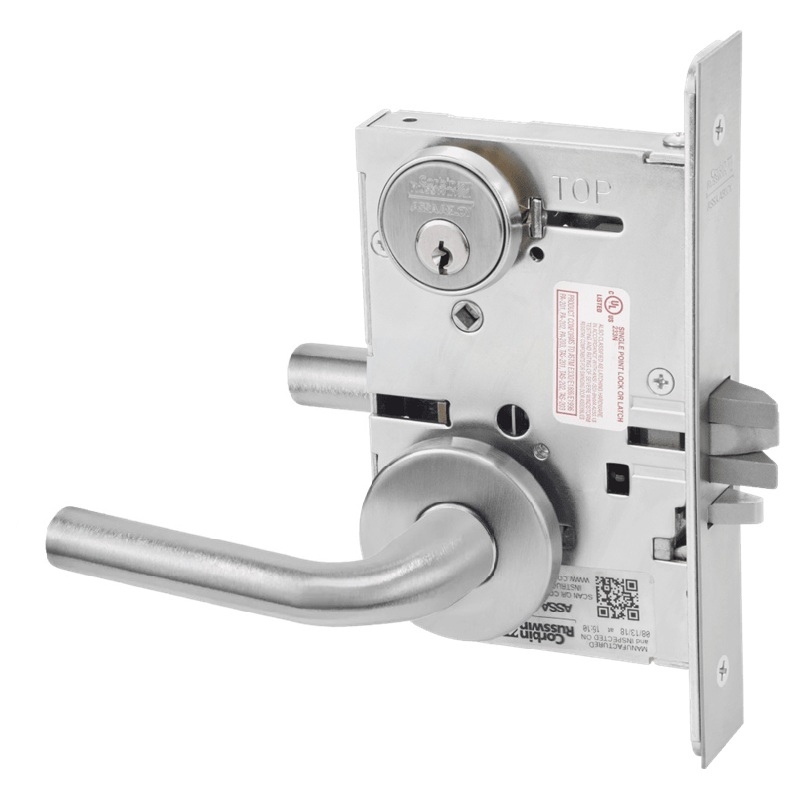 Picture of Corbin Russwin ML2057 RWA Storeroom or Closet Mortise Lock, RW Lever