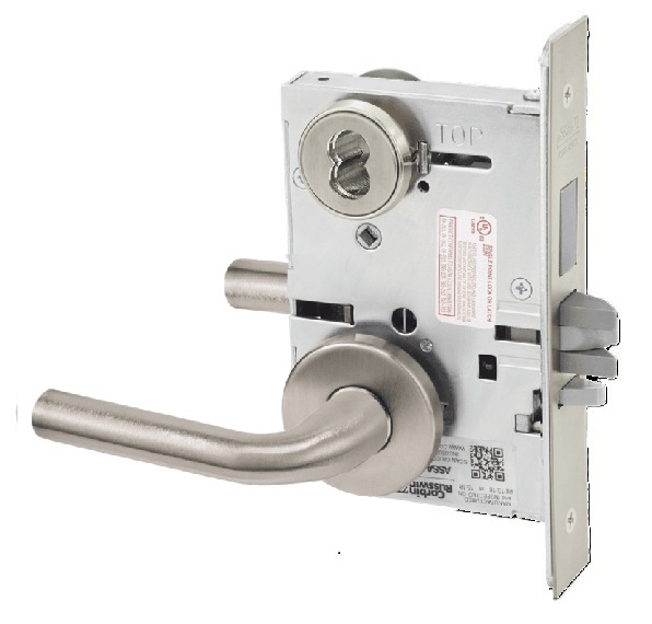 Picture of Corbin Russwin ML2072 RWA Classroom Intruder Mortise Lock, RW Lever, A Rose,
