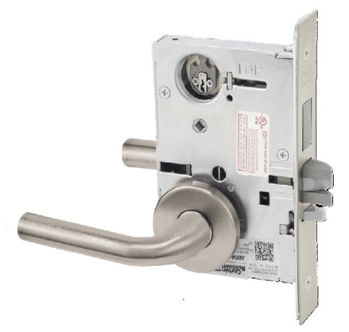 Picture of Corbin Russwin ML2075 RWA Security Entrance or Office Mortise Lock, RW Lever, A Rose
