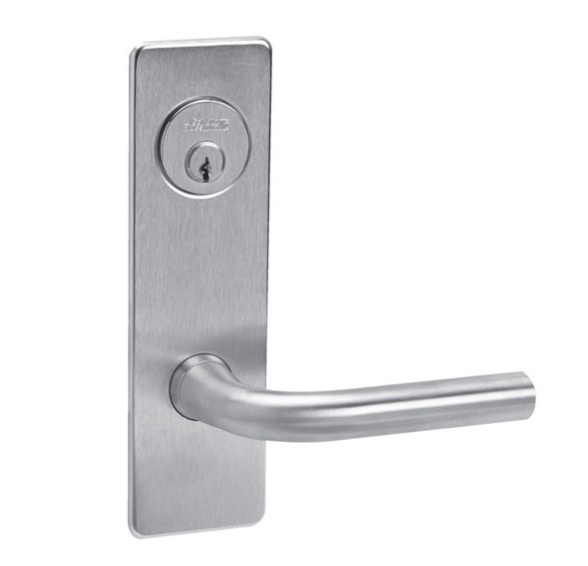 Picture of Corbin Russwin ML2072 RWM Classroom Intruder Mortise Lock, RW Lever, M Escutcheon