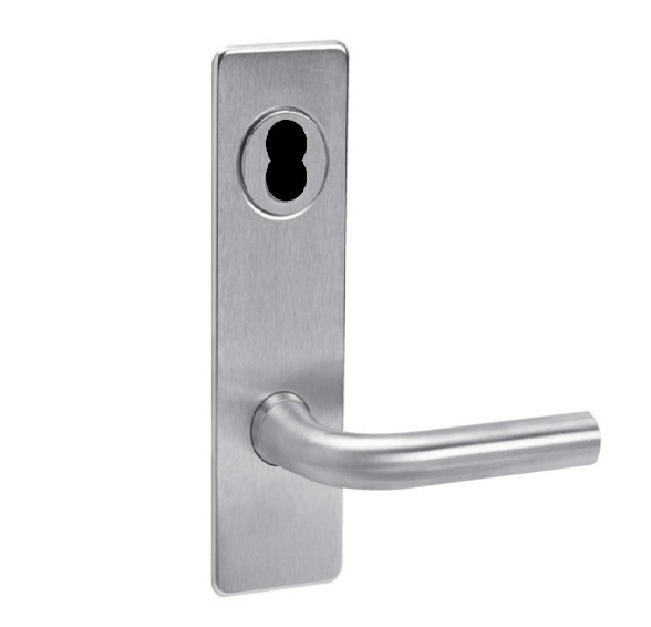 Picture of Corbin Russwin ML2048 RWP Entrance or Apartment Mortise Lock, RW Lever, P Escutcheon