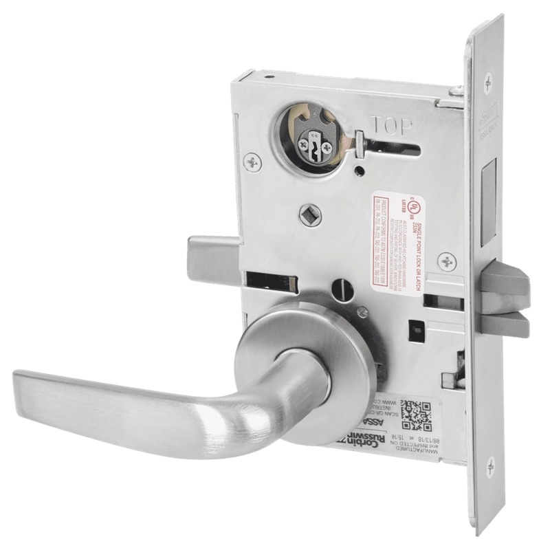 Picture of Corbin Russwin ML2022 CSA Store Door Mortise Lock, CS Lever, A Rose