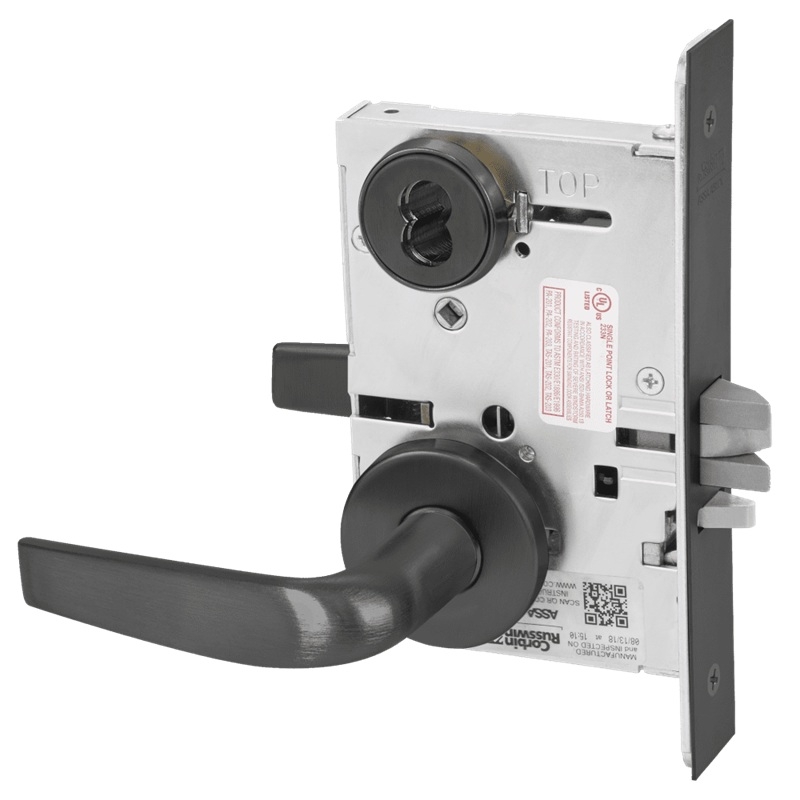 Picture of Corbin Russwin ML2032 CSA Institution or Utility Mortise Lock, CS Lever, A Rose