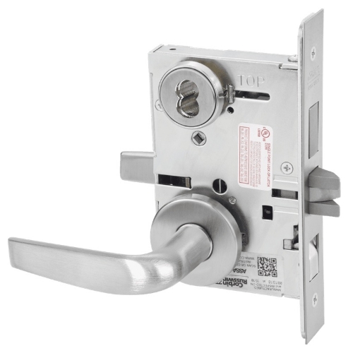 Picture of Corbin Russwin ML2048 CSA Entrance or Apartment Mortise Lock, CS Lever, A Rose