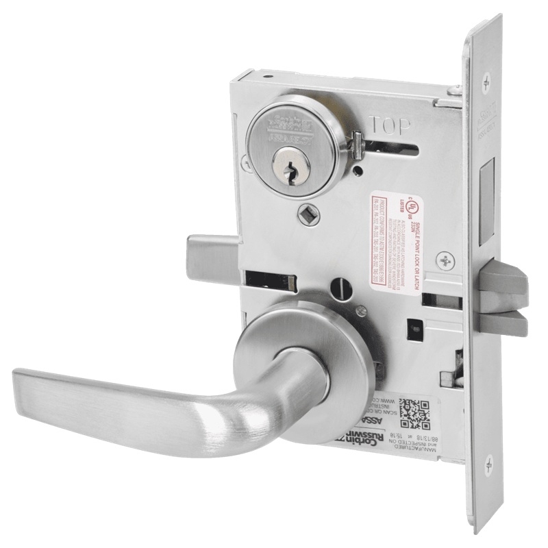 Picture of Corbin Russwin ML2065 CSA Dormitory or Entrance Mortise Lock, CS Lever