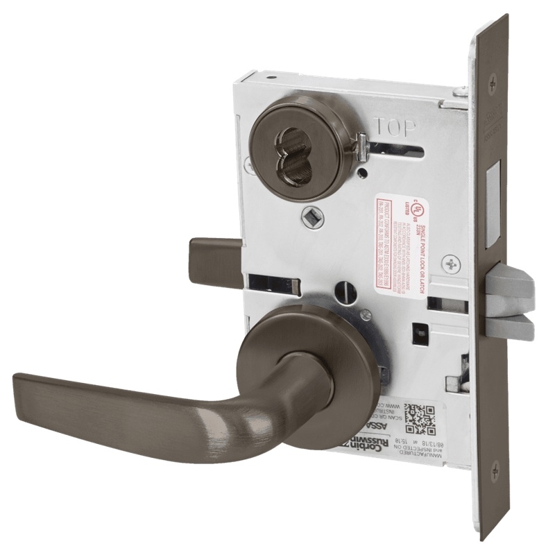 Picture of Corbin Russwin ML2065 CSA Dormitory or Entrance Mortise Lock, CS Lever