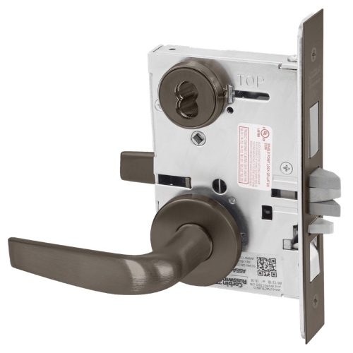 Picture of Corbin Russwin ML2067 CSA Apartment or Dormitory Mortise Lock, CS Lever, A Rose