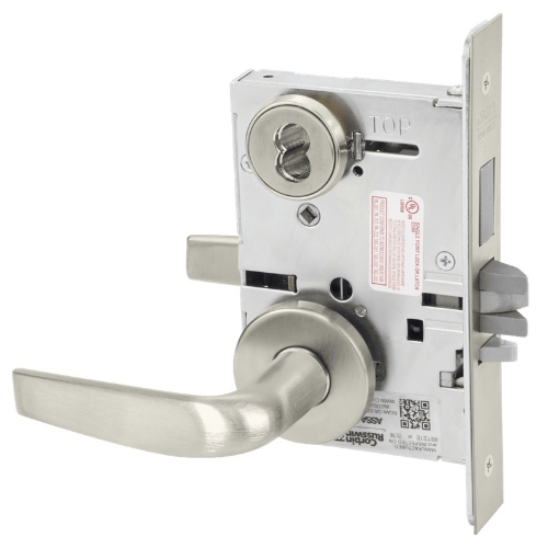Picture of Corbin Russwin ML2075 CSA Security Entrance or Office Mortise Lock, CS Lever, A Rose