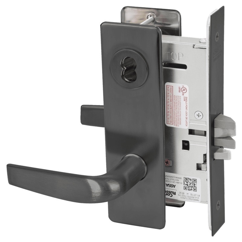 Picture of Corbin Russwin ML2042 CSM Entrance or Public Restroom Mortise Lock, CS Lever, M Escutcheon