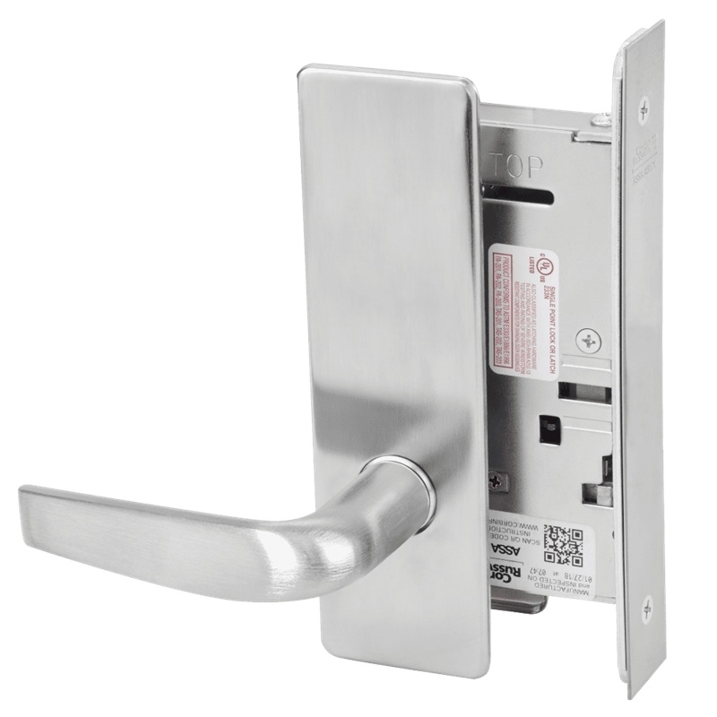Picture of Corbin Russwin ML2050 CSM Half Dummy Trim Mortise Trim, CS Lever, M Escutcheon