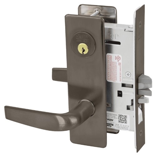 Picture of Corbin Russwin ML2051 CSM Entrance or Office Mortise Lock, CS Lever, M Escutcheon