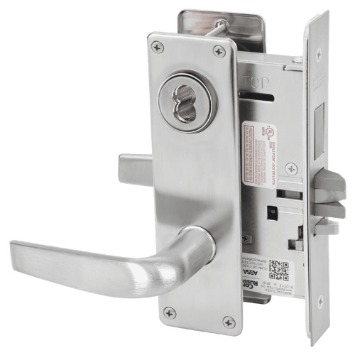 Picture of Corbin Russwin ML2029 CSN Hotel or Motel Mortise Lock, CS Lever, N Escutcheon