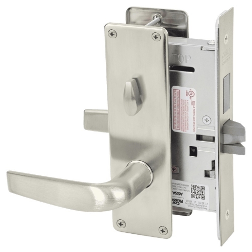 Picture of Corbin Russwin ML2030 CSN Privacy, Bedroom or Bathroom Mortise Lock, CS Lever, N Escutcheon