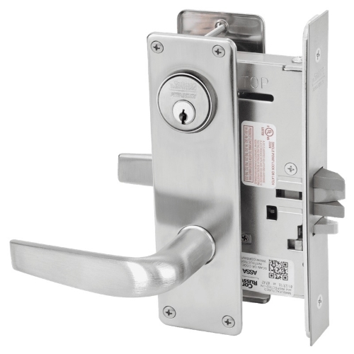 Picture of Corbin Russwin ML2042 CSN Entrance or Public Restroom Mortise Lock, CS Lever, N Escutcheon