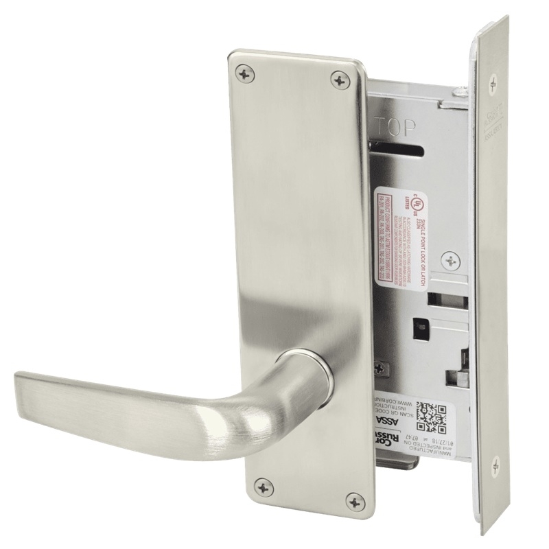 Picture of Corbin Russwin ML2050 CSN Half Dummy Trim Mortise Trim, CS Lever, N Escutcheon