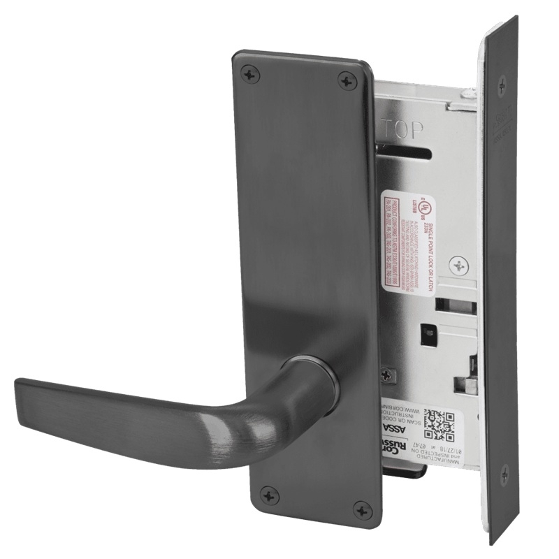 Picture of Corbin Russwin ML2050 CSN Half Dummy Trim Mortise Trim, CS Lever, N Escutcheon