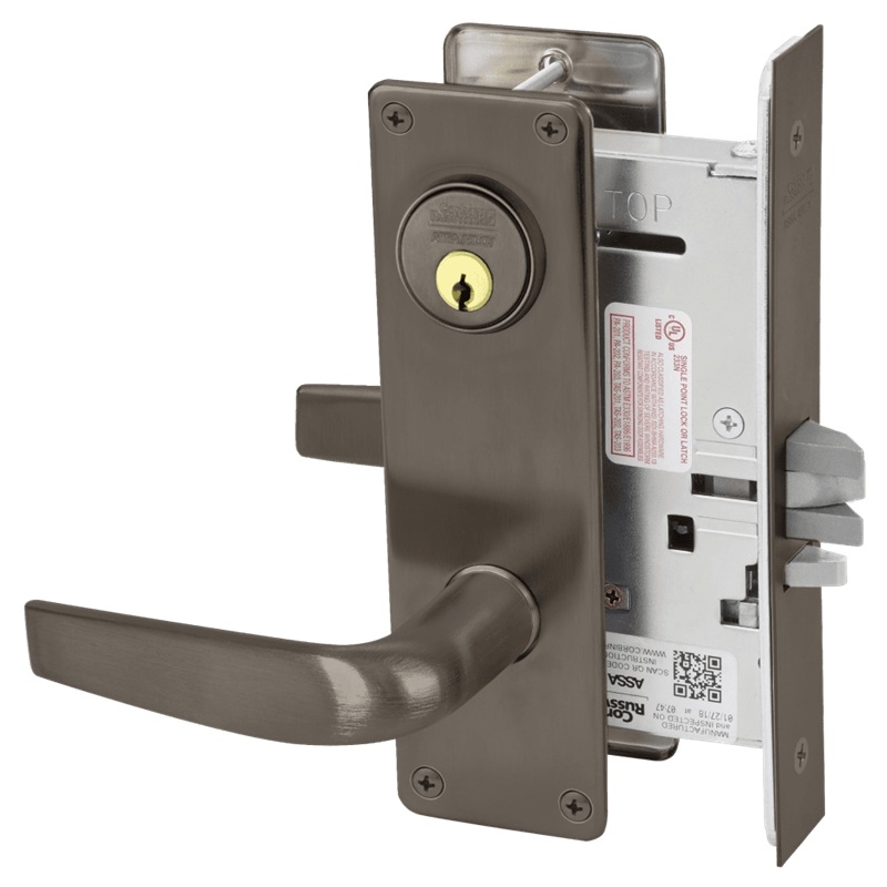 Picture of Corbin Russwin ML2055 CSN Classroom Mortise Lock, CS Lever, N Escutcheon
