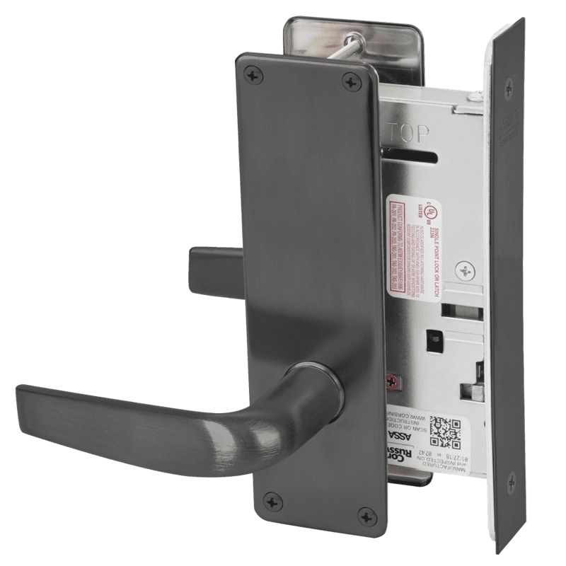 Picture of Corbin Russwin ML2070 CSN Full Dummy Trim Mortise Trim, CS Lever, N Escutcheon