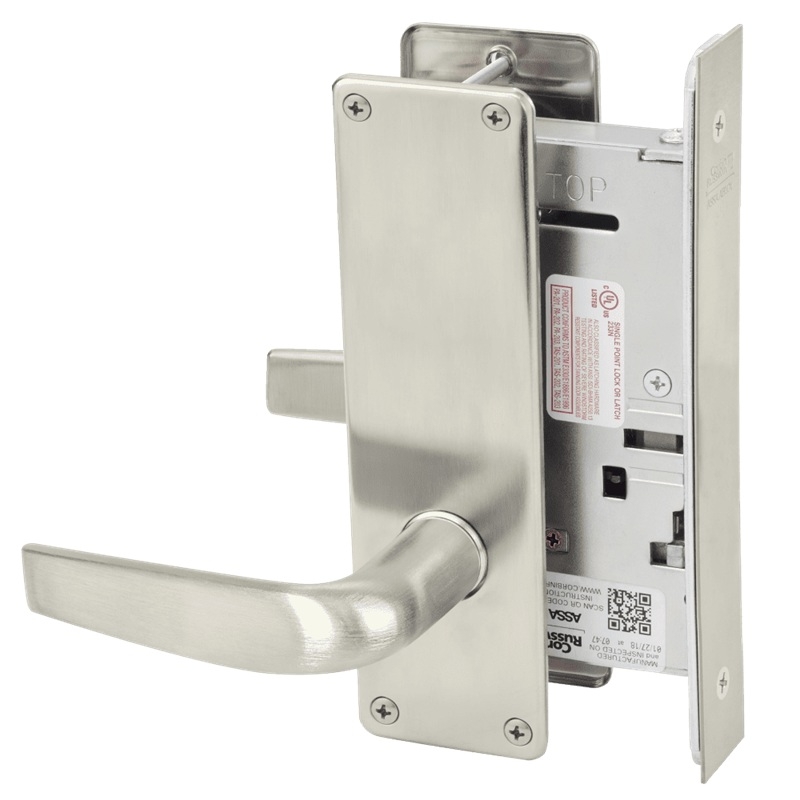 Picture of Corbin Russwin ML2070 CSN Full Dummy Trim Mortise Trim, CS Lever, N Escutcheon
