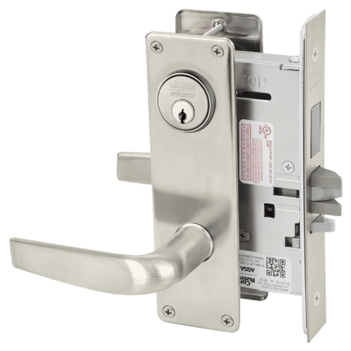 Picture of Corbin Russwin ML2075 CSN Security Entrance or Office Mortise Lock, CS Lever, N Escutcheon