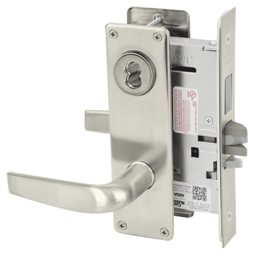 Picture of Corbin Russwin ML2075 CSN Security Entrance or Office Mortise Lock, CS Lever, N Escutcheon