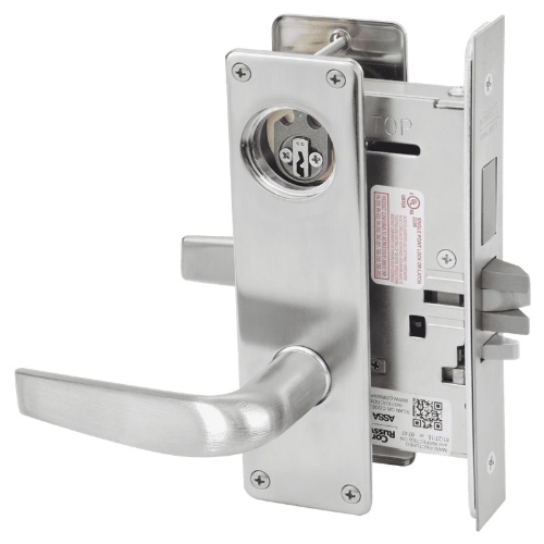 Picture of Corbin Russwin ML2075 CSN Security Entrance or Office Mortise Lock, CS Lever, N Escutcheon