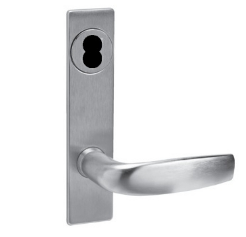 Picture of Corbin Russwin ML2024 CSR Entrance or Storeroom Mortise Lock, CS Lever, R Escutcheon