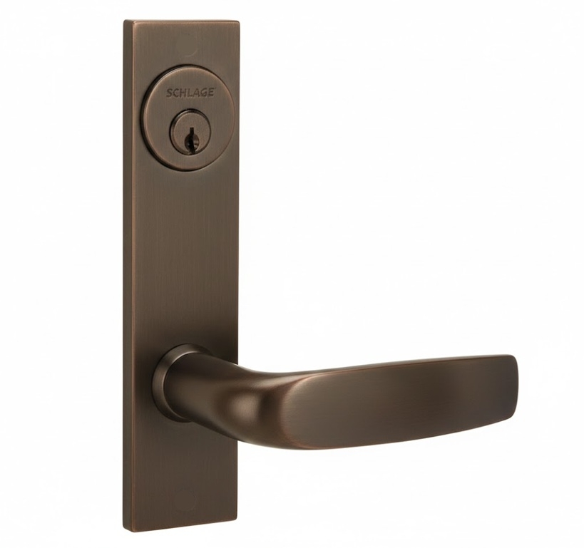 Picture of Corbin Russwin ML2051 CSR Entrance or Office Mortise Lock, CS Lever, R Escutcheon