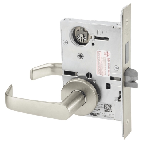 Picture of Corbin Russwin ML2024 NSA Entrance or Storeroom Mortise Lock, NS Lever, A Rose