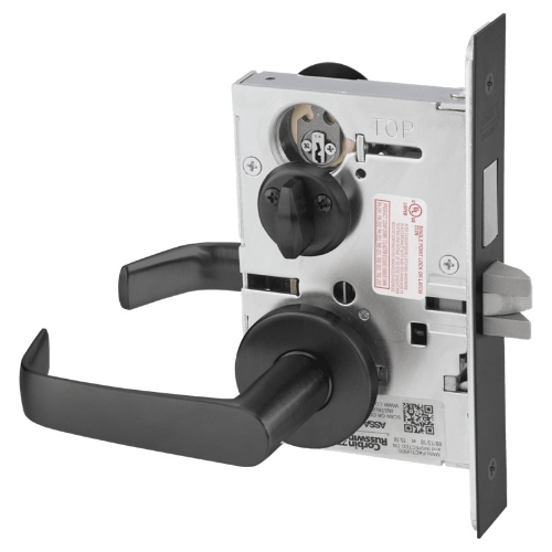 Picture of Corbin Russwin ML2030 NSA Privacy, Bedroom or Bathroom Mortise Lock, NS Lever, A Rose